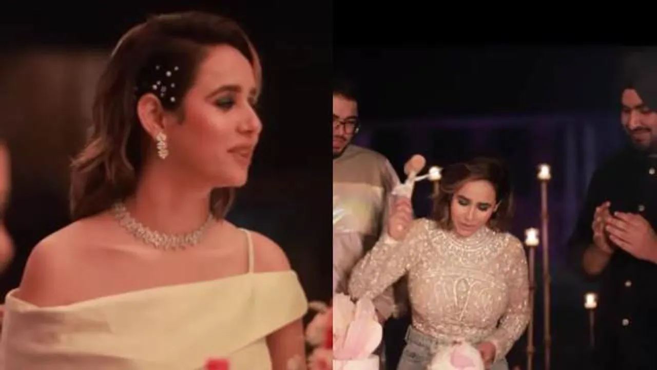 Sunanda Sharma shares a glimpse of her lavish birthday celebrations; see video