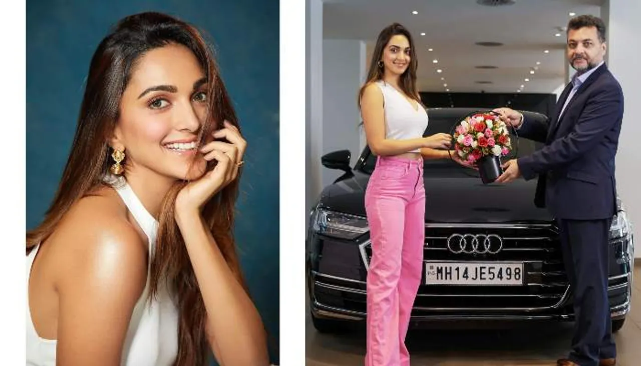Kiara Advani is all ecstatic as she brings home Audi A8 L; see pictures
