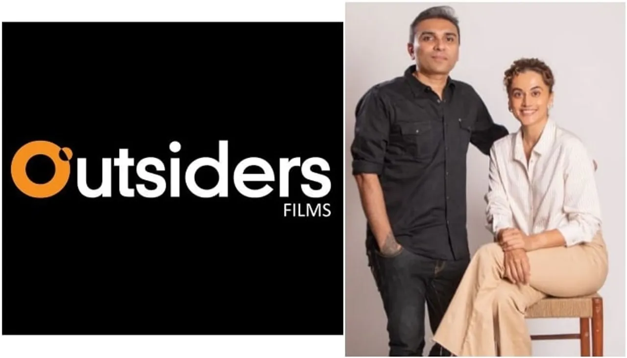 Taapsee Pannu announced her production Outsiders Films, also revealed the title of first film to be released under the banner!