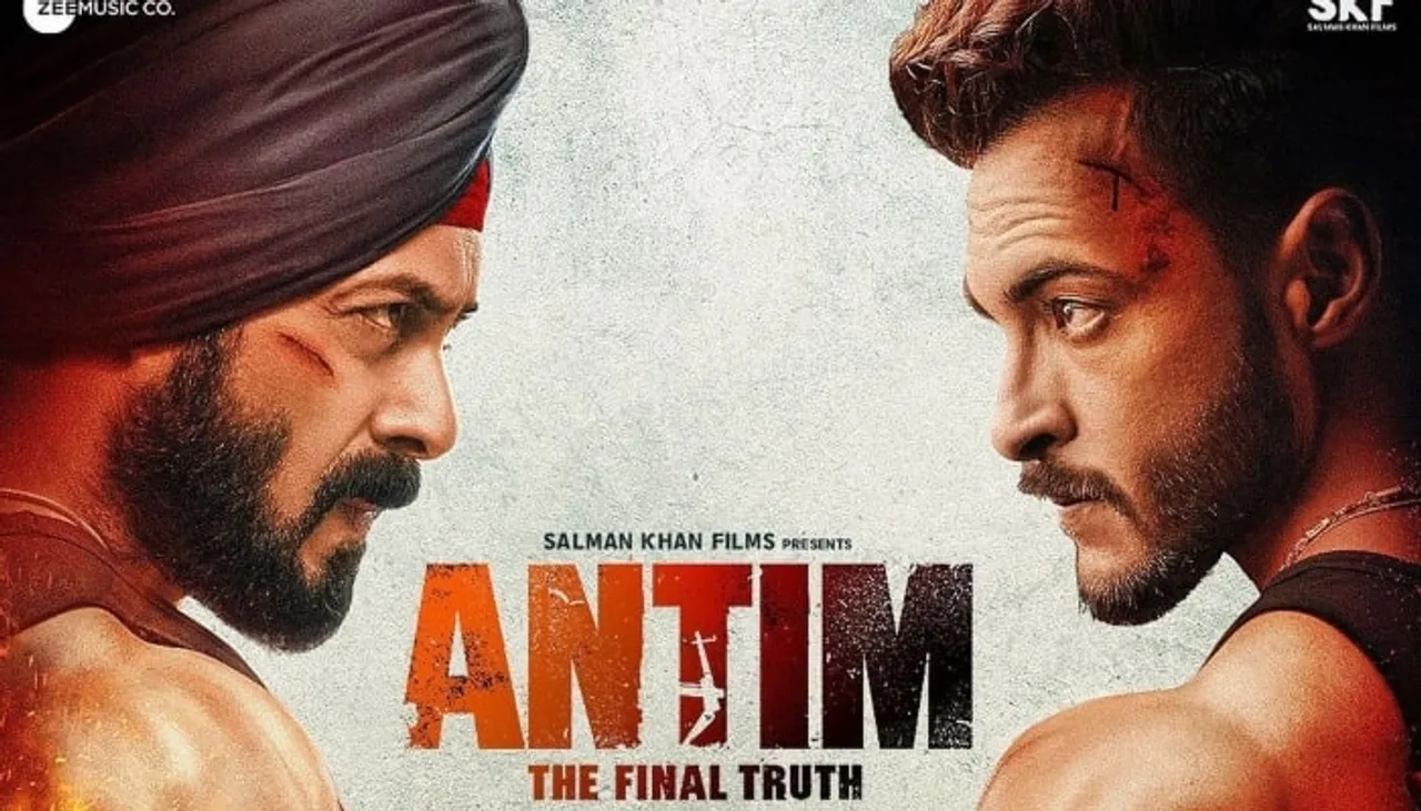 Salman Khan unveils the official poster of 'Antim : The Final Truth' starring Salman and Aayush Sharma!