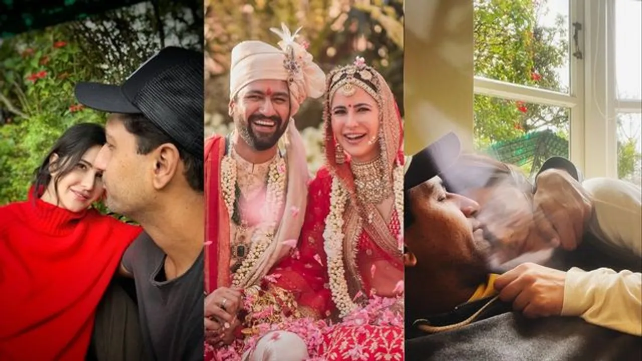 Vicky Kaushal shares unseen pictures with his wife Katrina Kaif on their 1st wedding anniversary