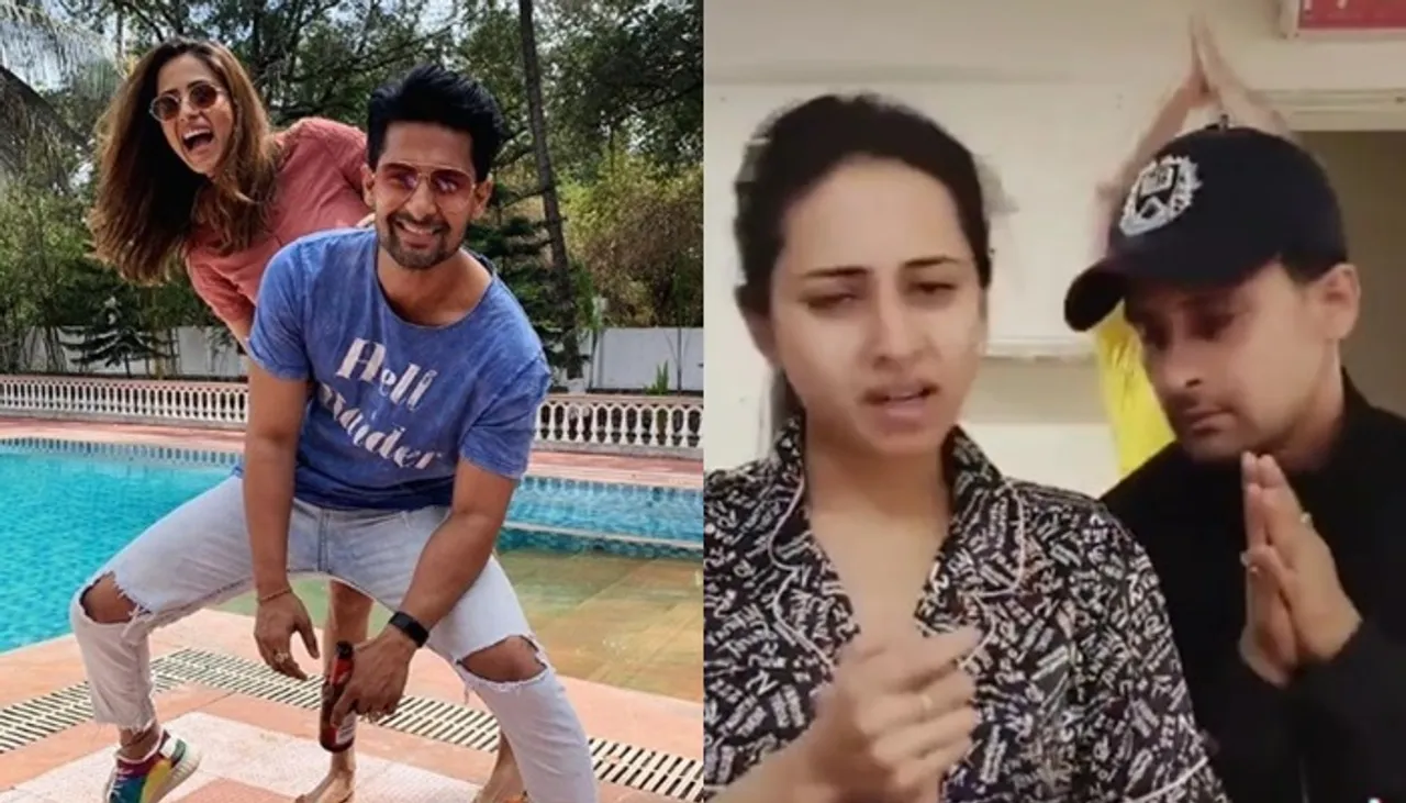 How to ward off Coronavirus? TV duo Ravi Dubey and Sargun Mehta have a funny video for you.