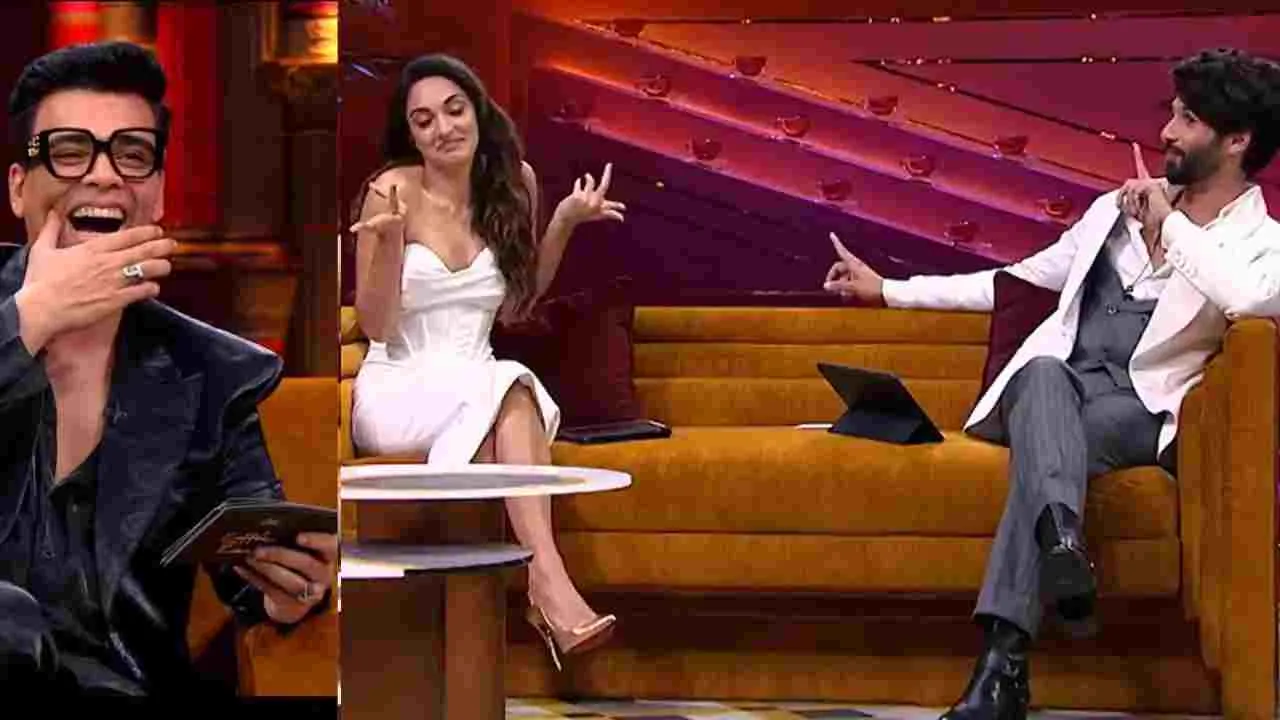 Koffee With Karan 7: Shahid Kapoor hints about Kiara Advani's 'big announcement' and is 'not a movie'