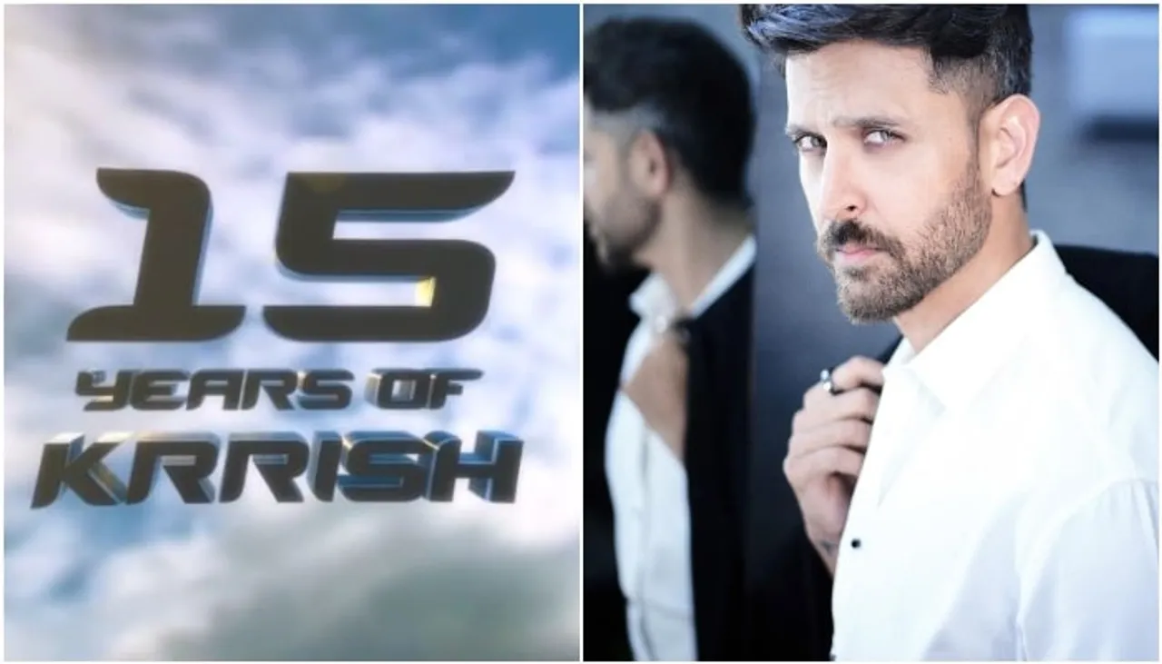 Hrithik Roshan announces 'Krrish 4' on the 15th anniversary of the super hero film 'Krrish'!