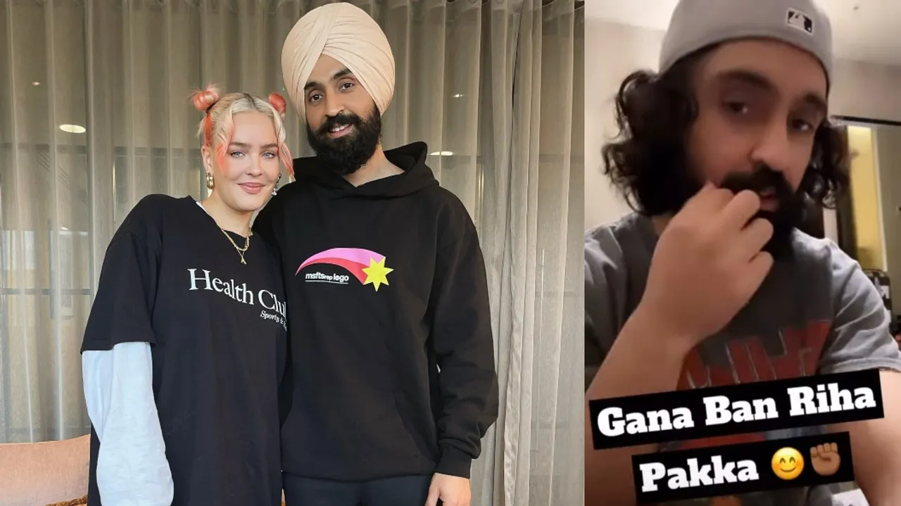 Diljit Dosanjh is in works with Global Icon Anne Marie?