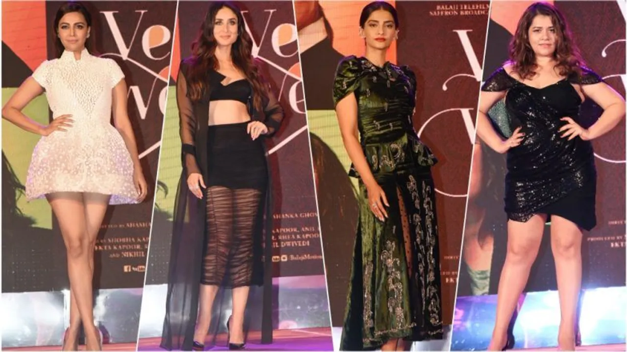 The Girl Squad Spread Madness At The Music Launch Of 'Veere Di Wedding'
