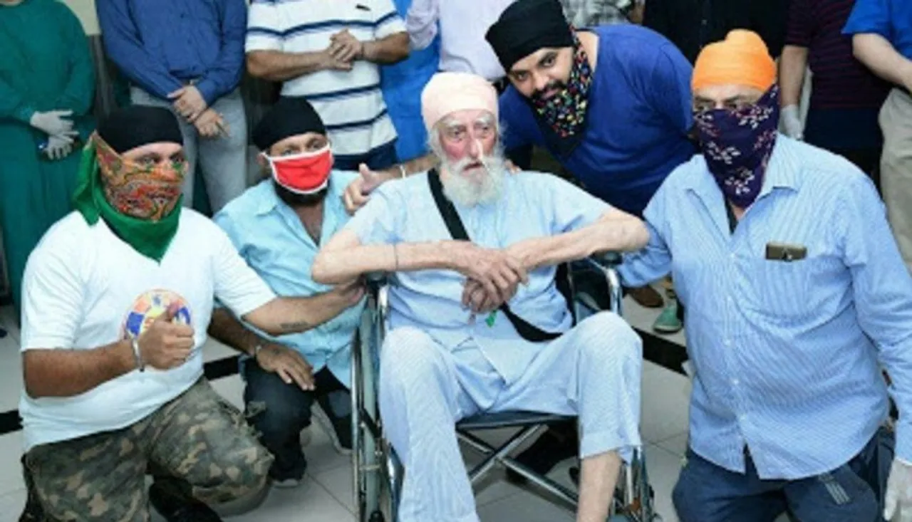 Brave Story! 103-year-old Sikh Man Is Country’s Oldest ICU Survivor Of Covid-19