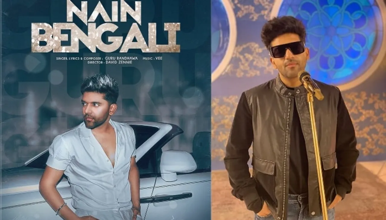 Guru Randhawa shares the first glimpse of his next banger 'Nain Bengali'!