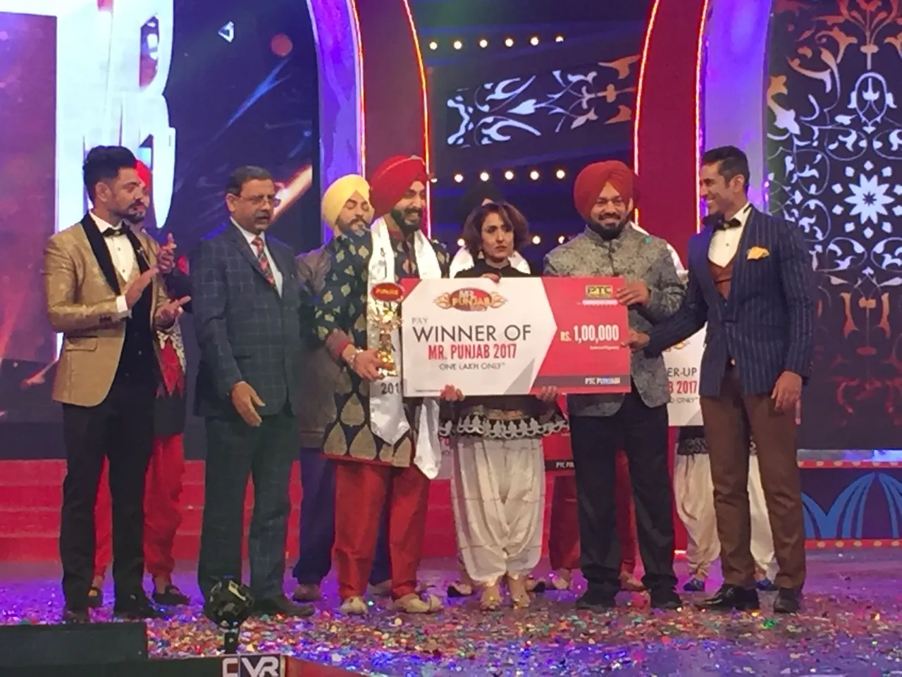 SON OF PATIALA 'HARPAWIT SINGH' WINS THE TITLE OF MR PUNJAB 2017