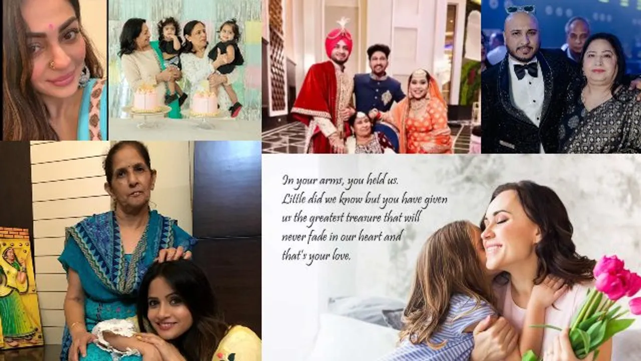 Mother's Day 2022: From Neeru Bajwa to Afsana Khan this is how your favorite celeb celebrated 'Mother's day