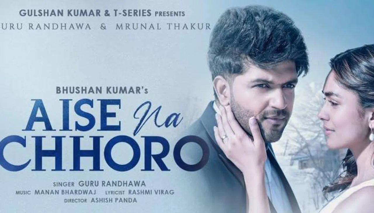 Embrace in love with Guru Randhawa and Mrunal Thakur's heart wrenching melody 'Aise Na Chhoro'