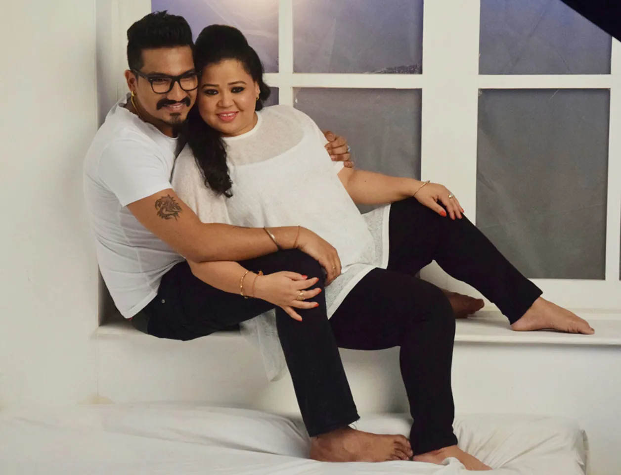 COMEDY QUEEN BHARTI SINGH LOOKS GORGEOUS IN HER ‘BRIDAL SHOWER’ [PICS INSIDE]