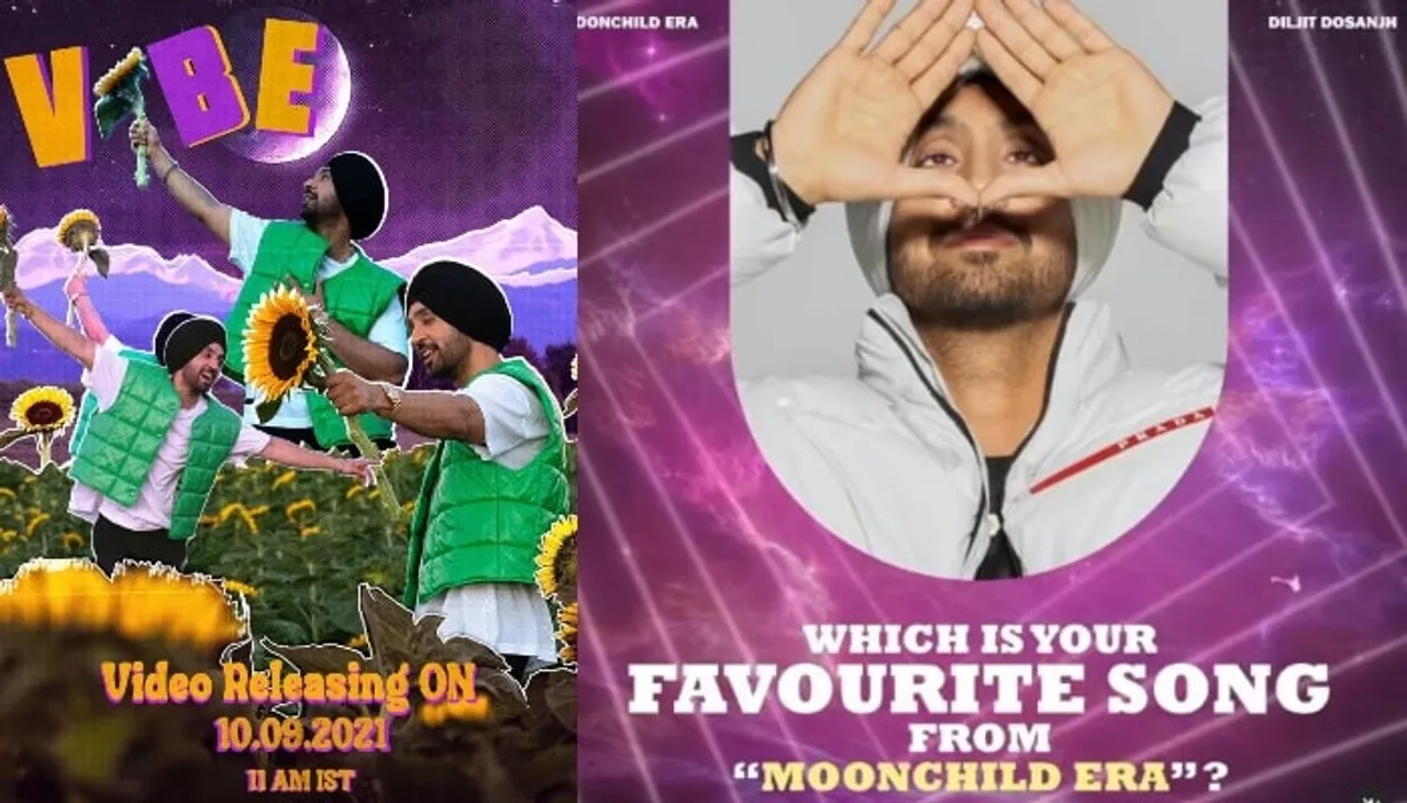 Diljit Dosanjh wants to know your favorite Moon Child Era song ahead of the release of 'Vibe!'