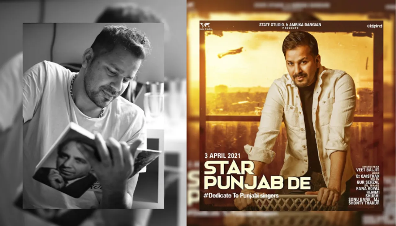 Veet Baljit to give tribute to Pujabi Singers with his next song 'Star Punjab De'