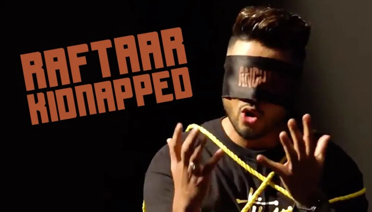 Punjabi Rapper Raftaar Gets Kidnapped Ahead Of A Song Launch - Watch