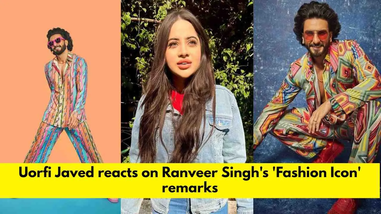 Uorfi Javed reacts on Ranveer Singh calling her 'Fashion Icon', says feeling like Angelina Jolie