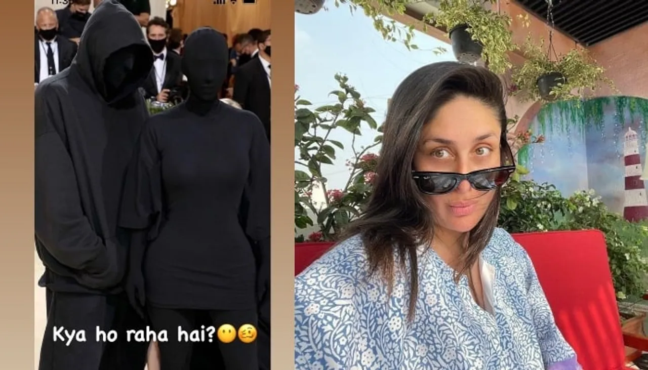 Kareena Kapoor Khan has a hilarious reaction on Kim Kardashian's Met Gala 2021 outfit!