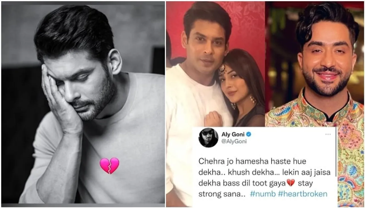 Aly Goni reveals Shehnaaz Gill's condition following the death of Sidharth Shukla is heartbreaking.