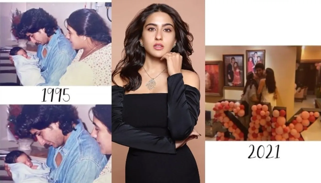 Sara Ali Khan celebrates her 26th birthday by offering a beautiful glimpse of her life!