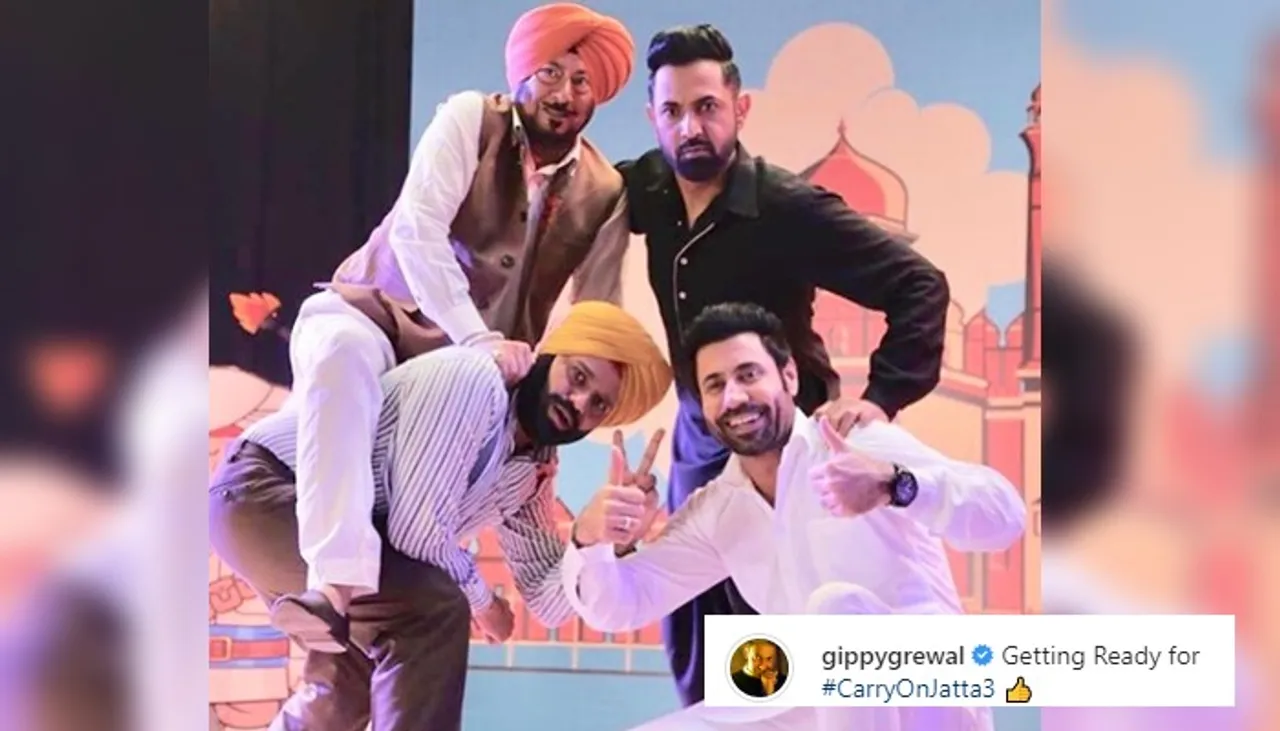 Gippy Grewal, Binnu Dhillon Make Announcement About ‘Carry On Jatta 3’