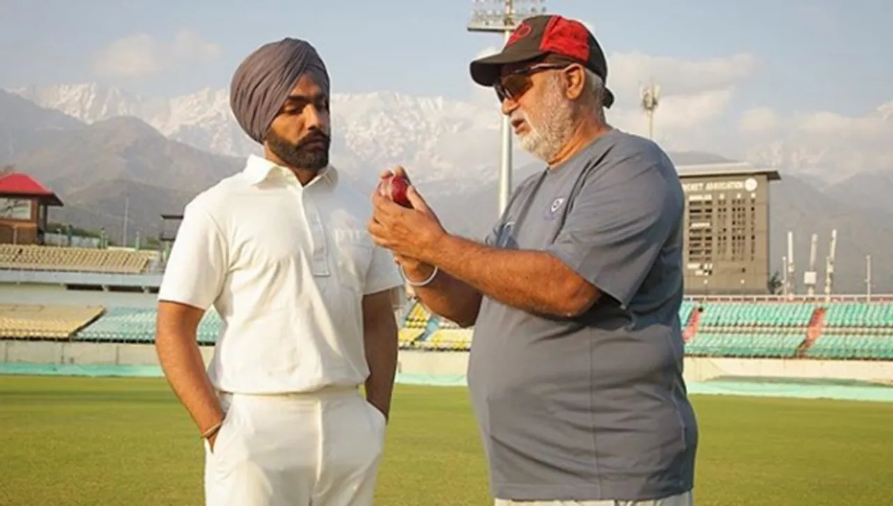 Ammy Virk Learns The Art Of Bowling From Legend Balwinder Sandhu