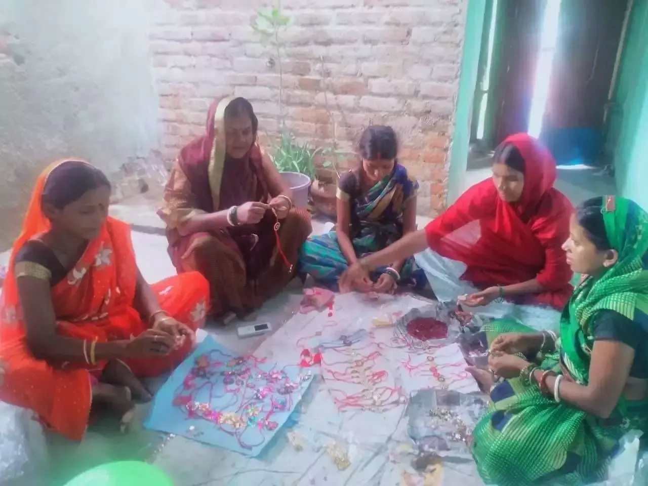 RAKHI MAKING