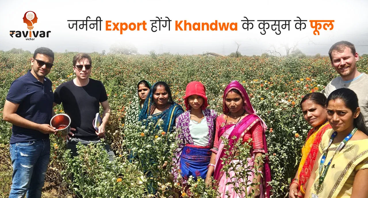 जर्मनी Export होंगे Khandwa के कुसुम 