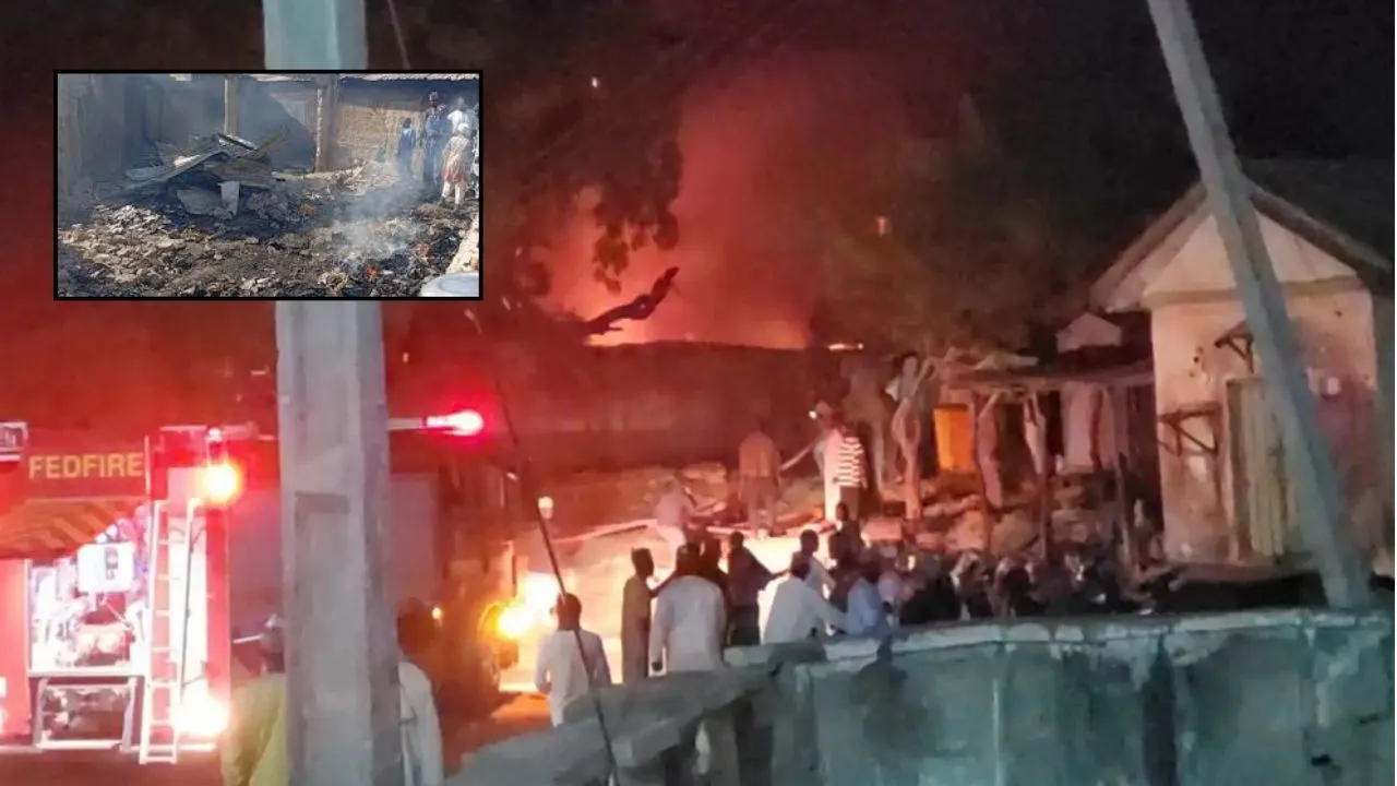 Nigeria Zamfara school fire 17 students killed