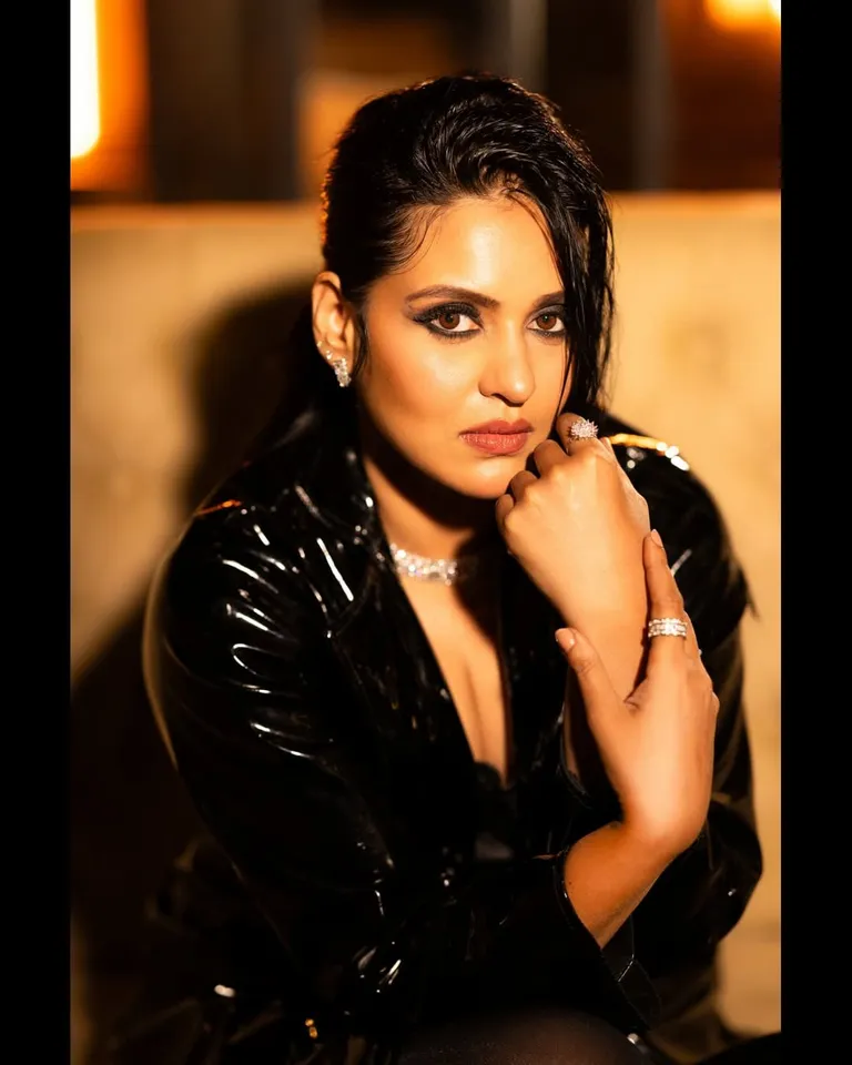 Priyanka Sarkar stuns in black dress