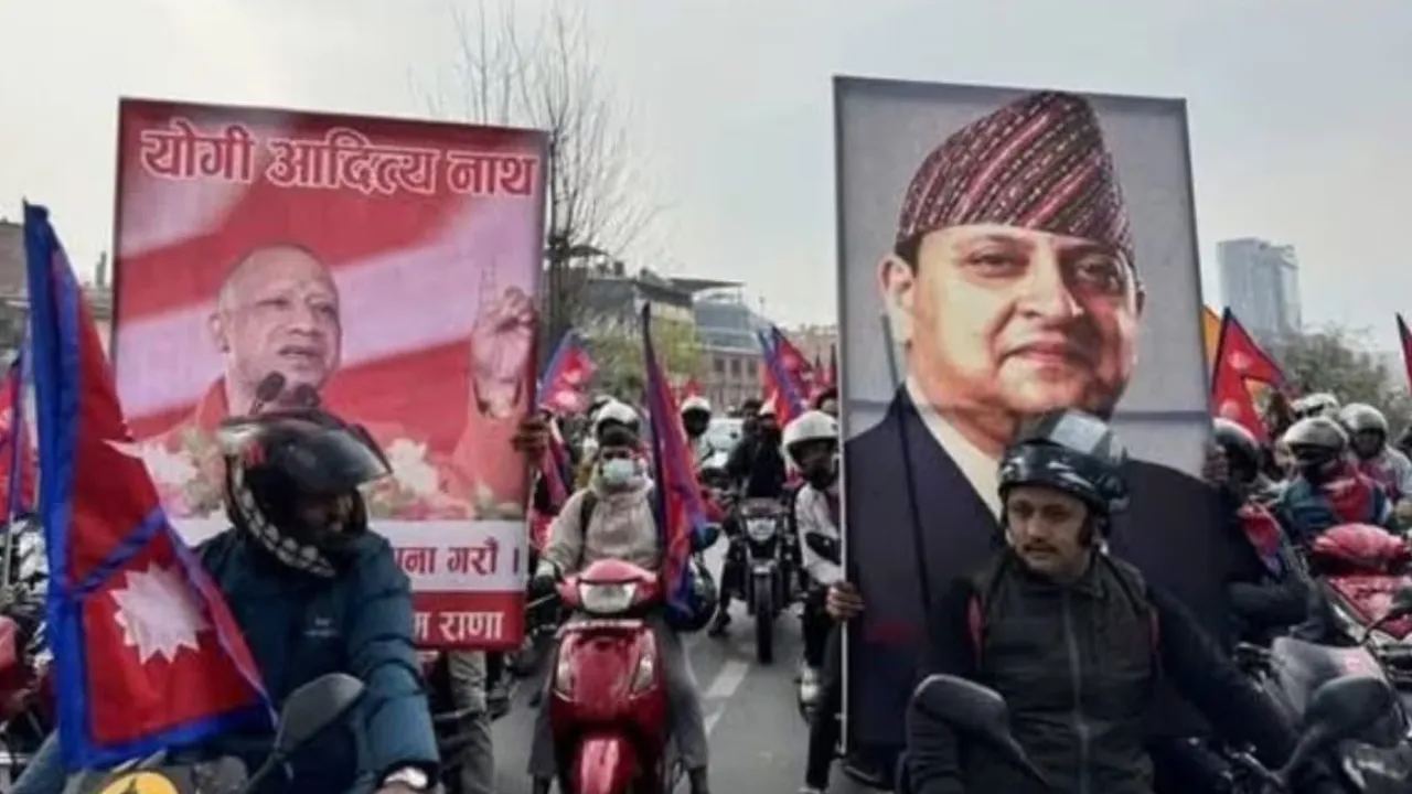 Yogi Adityanth trending in Nepal