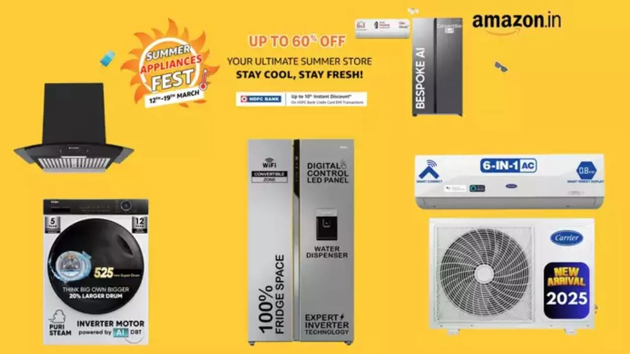 Amazon Summer Appliances Fest Sale