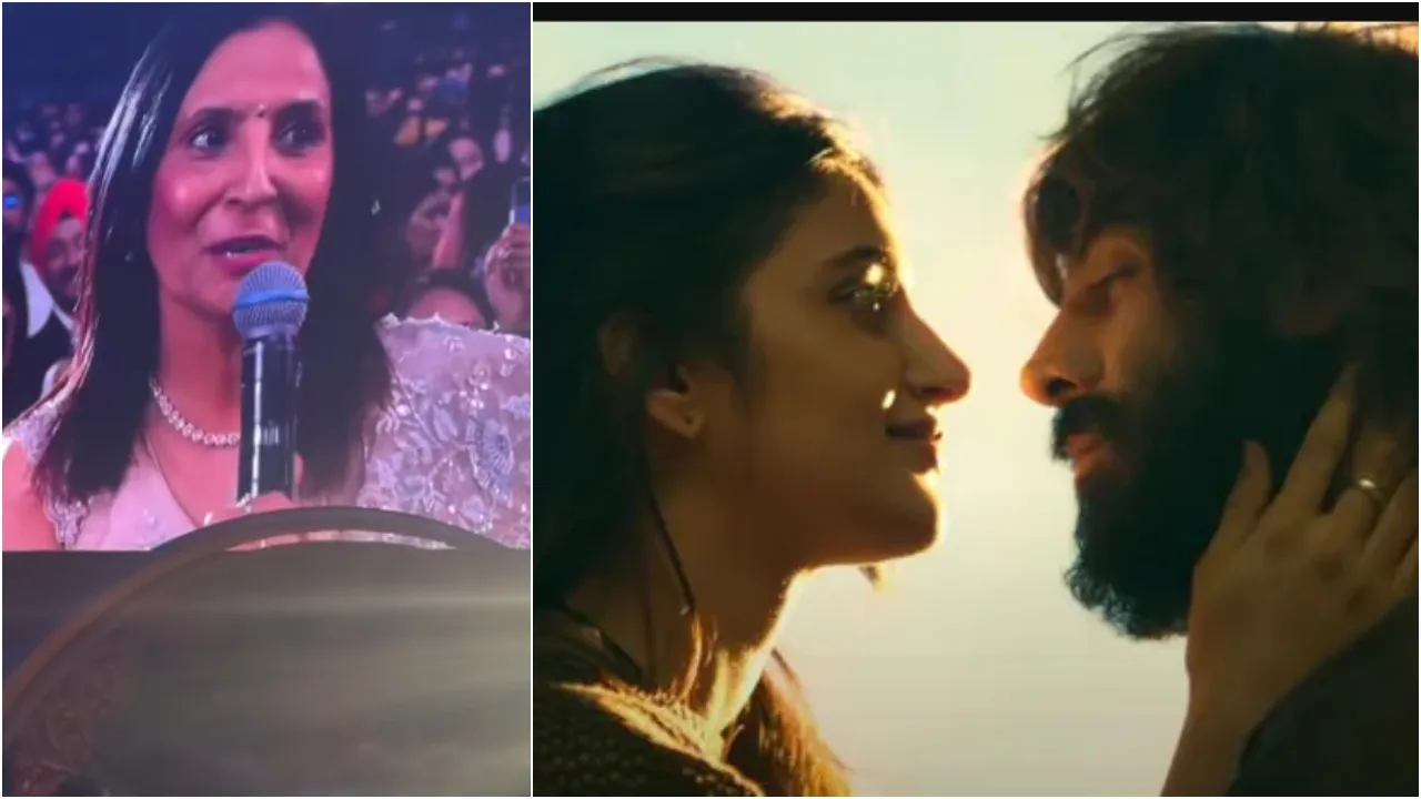 karthik aryan sreeleela dating hero mother comments viral 