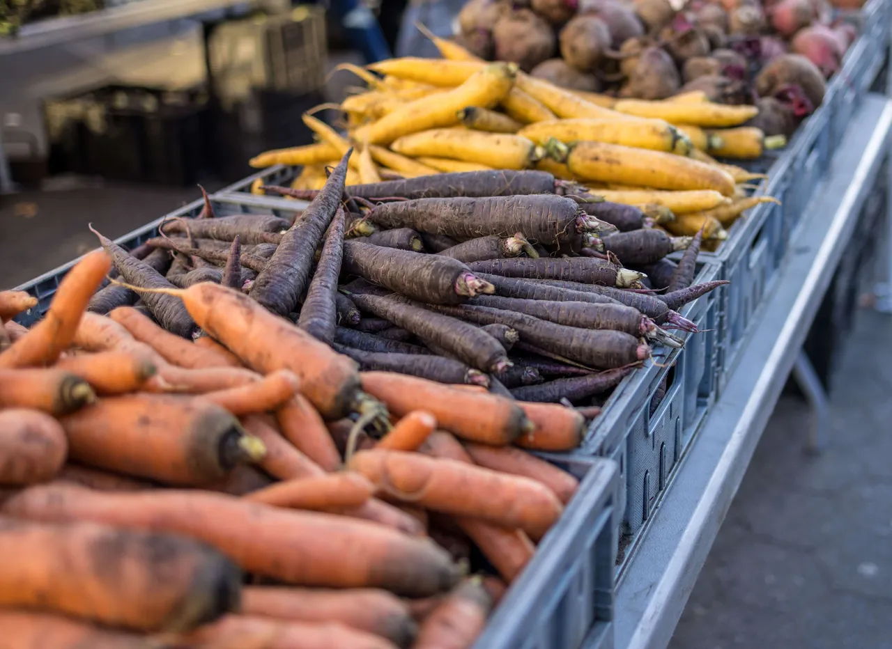 black carrots