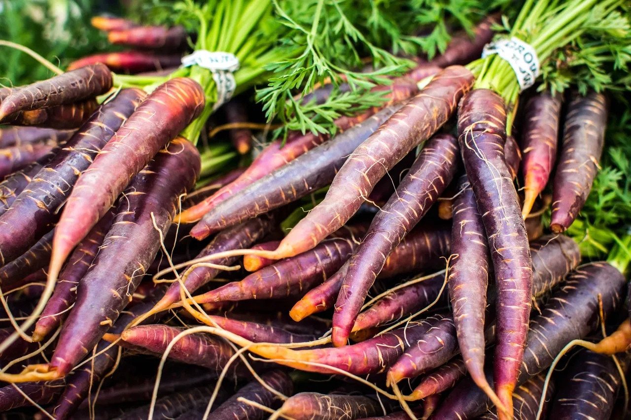 black carrots