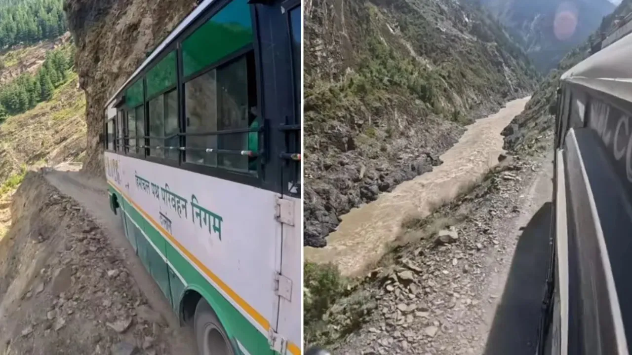Video Of Bus Journey In Himachal Goes Viral
