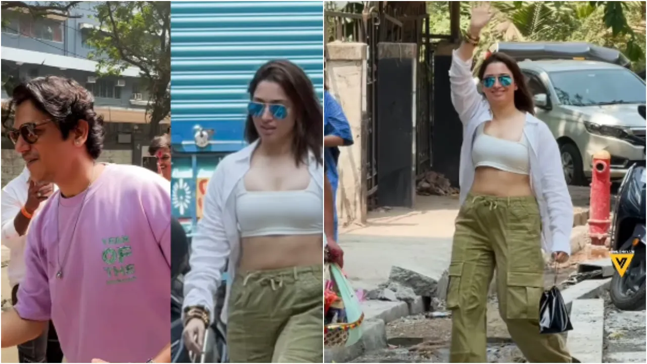 Tamannaah Bhatia VIJAY VARMA AT HOLI EVENT