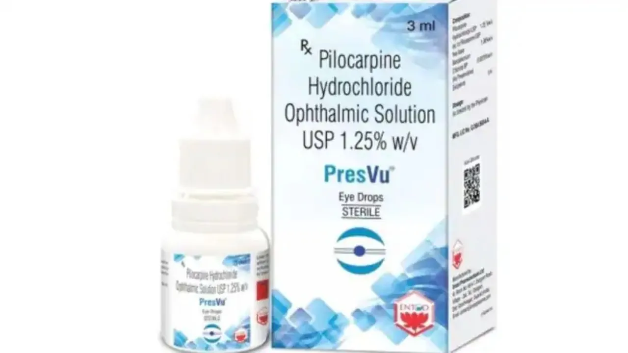 Pres Vu eye drop