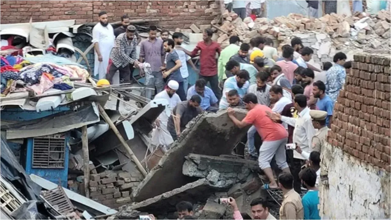 3 Storage Building Collapsed