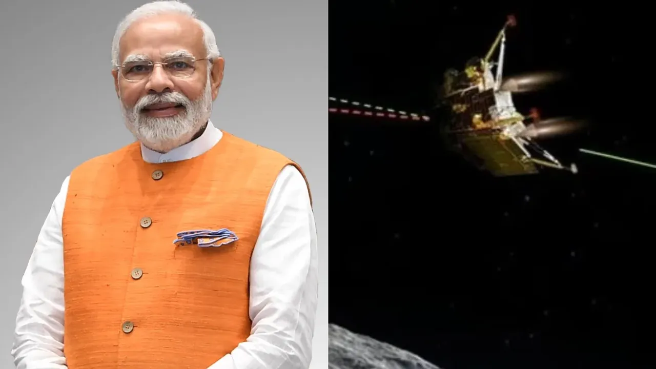 Chandrayaan-3: జాబిల్లిపై చంద్రయాన్‌-3 ల్యాండింగ్ ని వీక్షించనున్న మోదీ..!