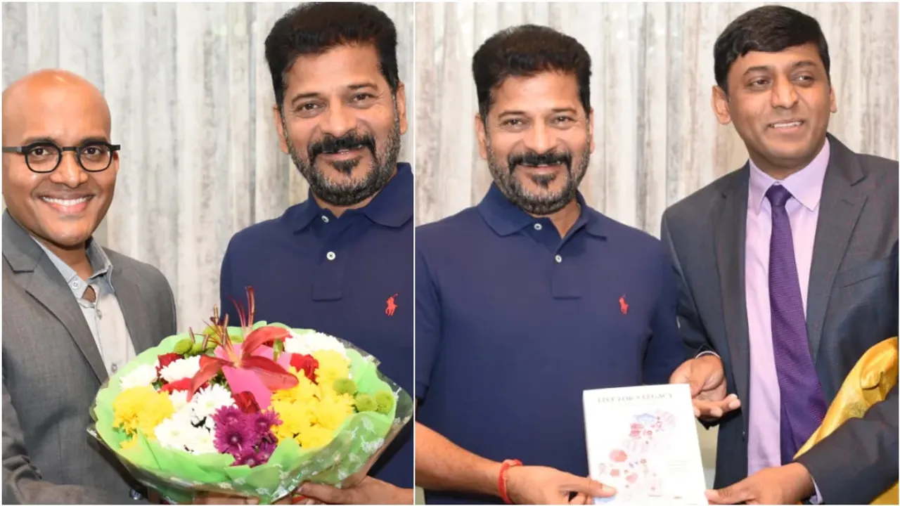 CM Revanth Reddy: రేవంత్ రెడ్డిని కలిసిన గూగుల్ వైస్ ప్రెసిడెంట్