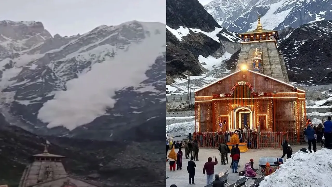 Kedarnath Avalanche: కేదార్‌నాథ్‌లో మంచు తుఫాన్.. వరదలా జారిపడి: వీడియో వైరల్!