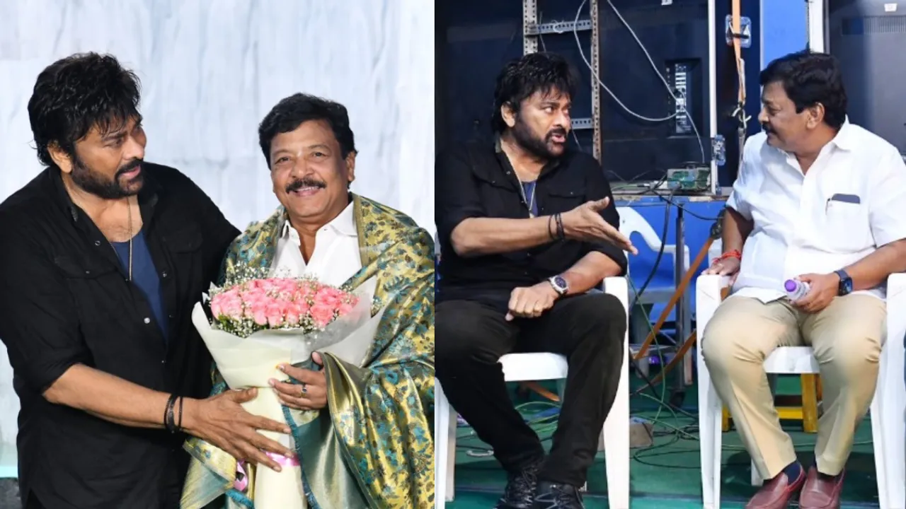 Chiranjeevi : మెగాస్టార్ ను కలిసిన ఏపీ సినిమాటోగ్రఫీ మినిస్టర్.. ఫోటోలు వైరల్!