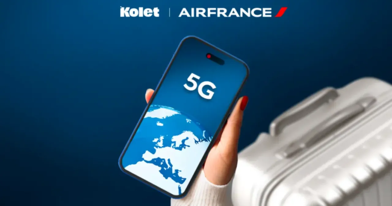 Air France Teams Up with Kolet to Offer Seamless and Powerful Connectivity in 190 Countries for Travelers