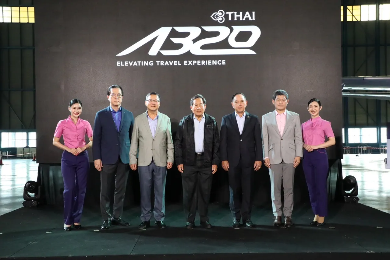THAI Unveils New Royal Silk Class on A320 Aircraft, Elevating Domestic and Short-haul International Travel Experience