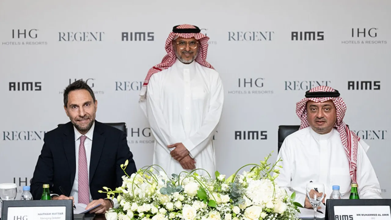 IHG Hotels & Resorts and AIMS Holding to Launch the First Ultra-Luxury Regent Hotel in the Holy City of Makkah