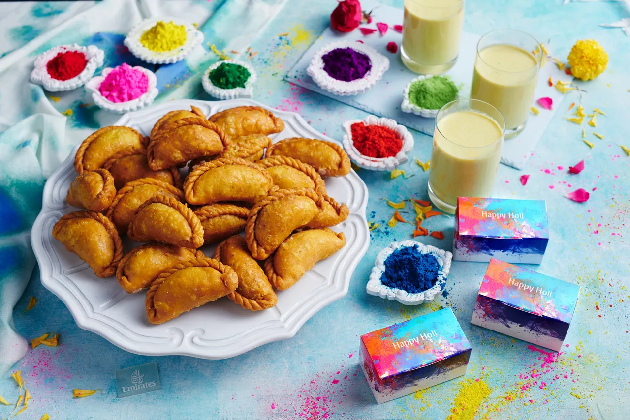 Emirates Wishes Customers 'Holi Hai'