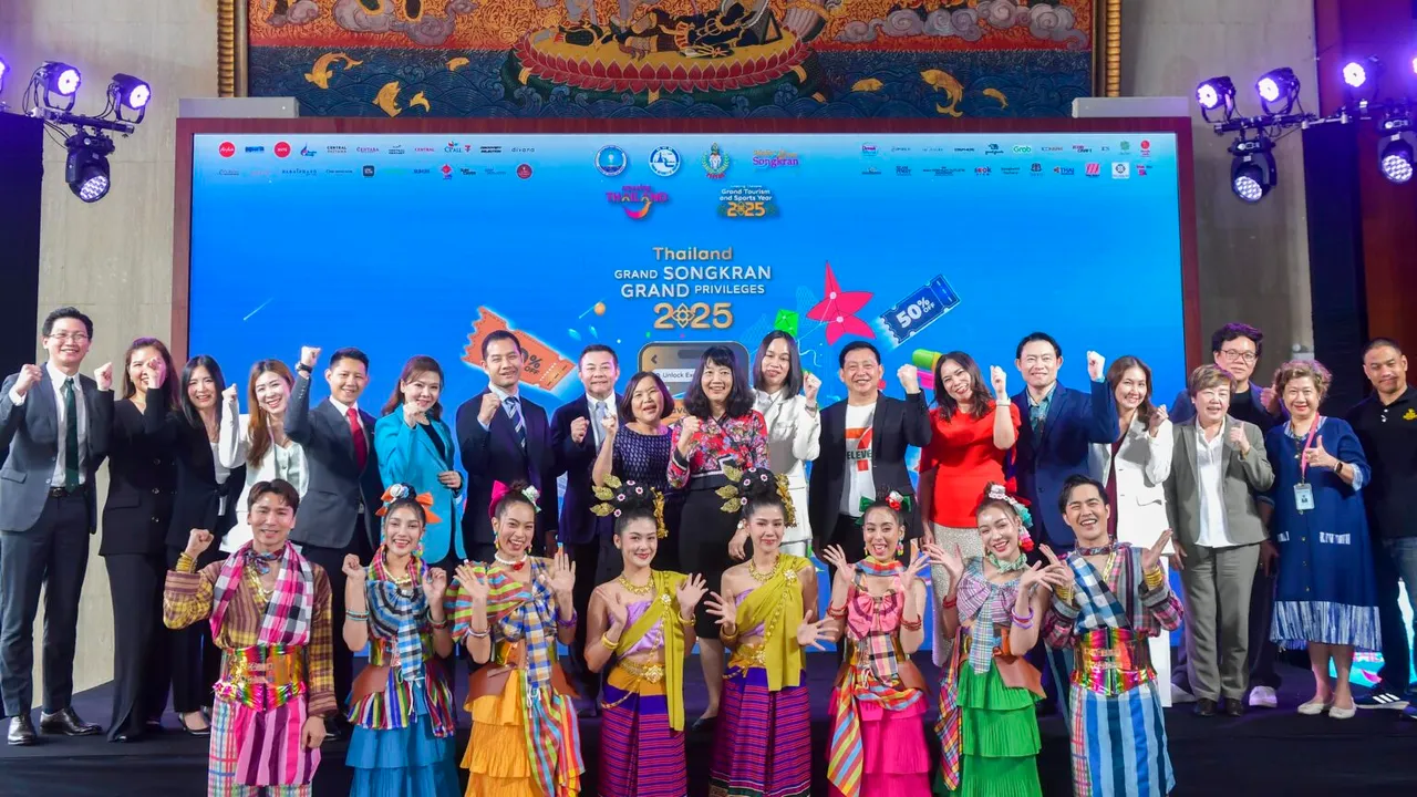 Thailand Launches “Grand Songkran Grand Privileges” to Enhance Festive Travel