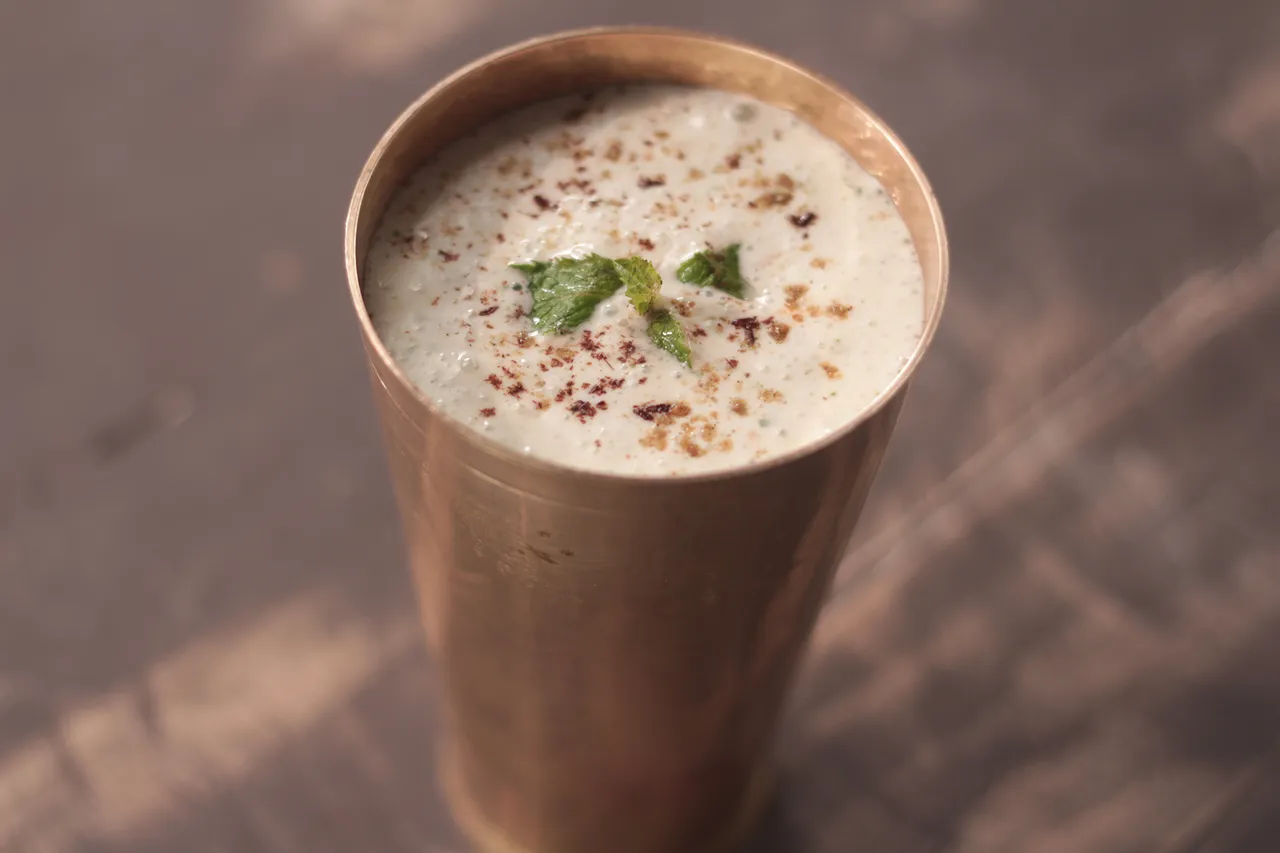 Masala Ginger Lassi 