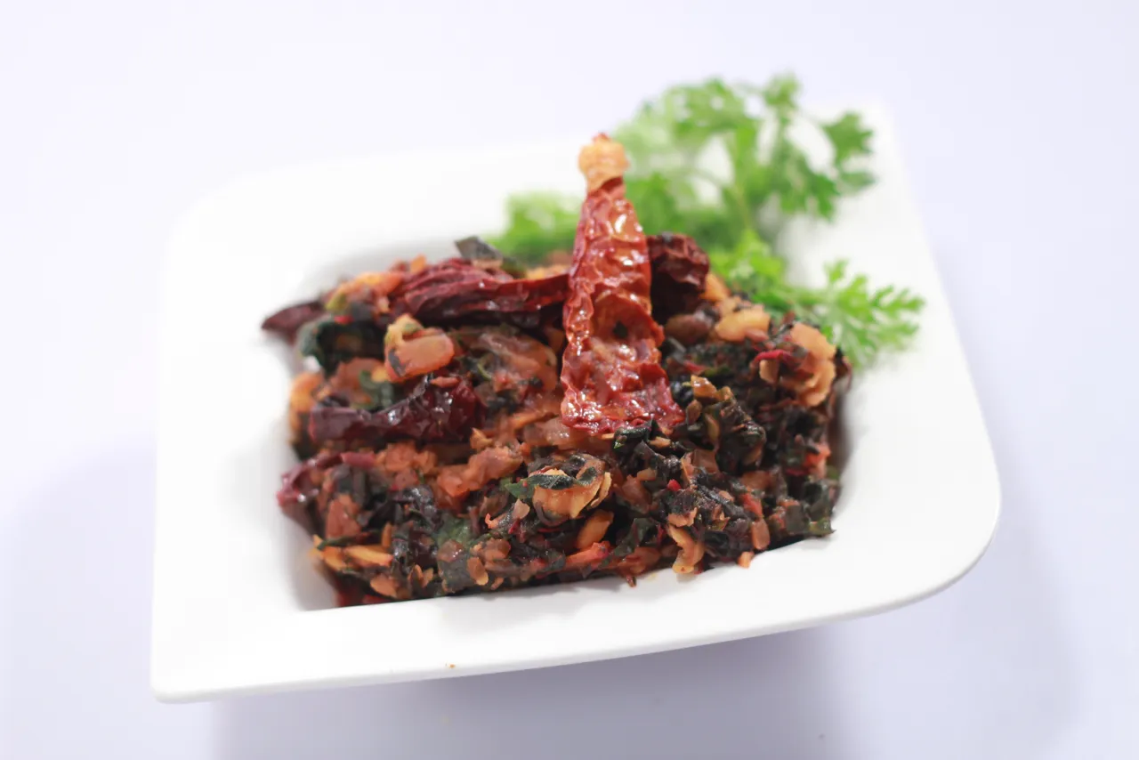 Chana Dal Laal Saag - TT-25