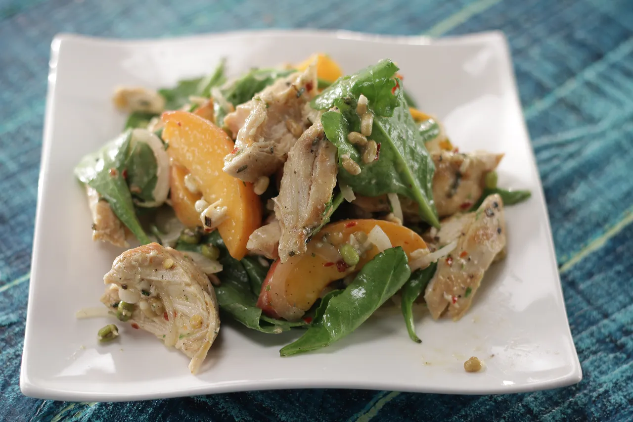 Chicken Peach Salad - YT
